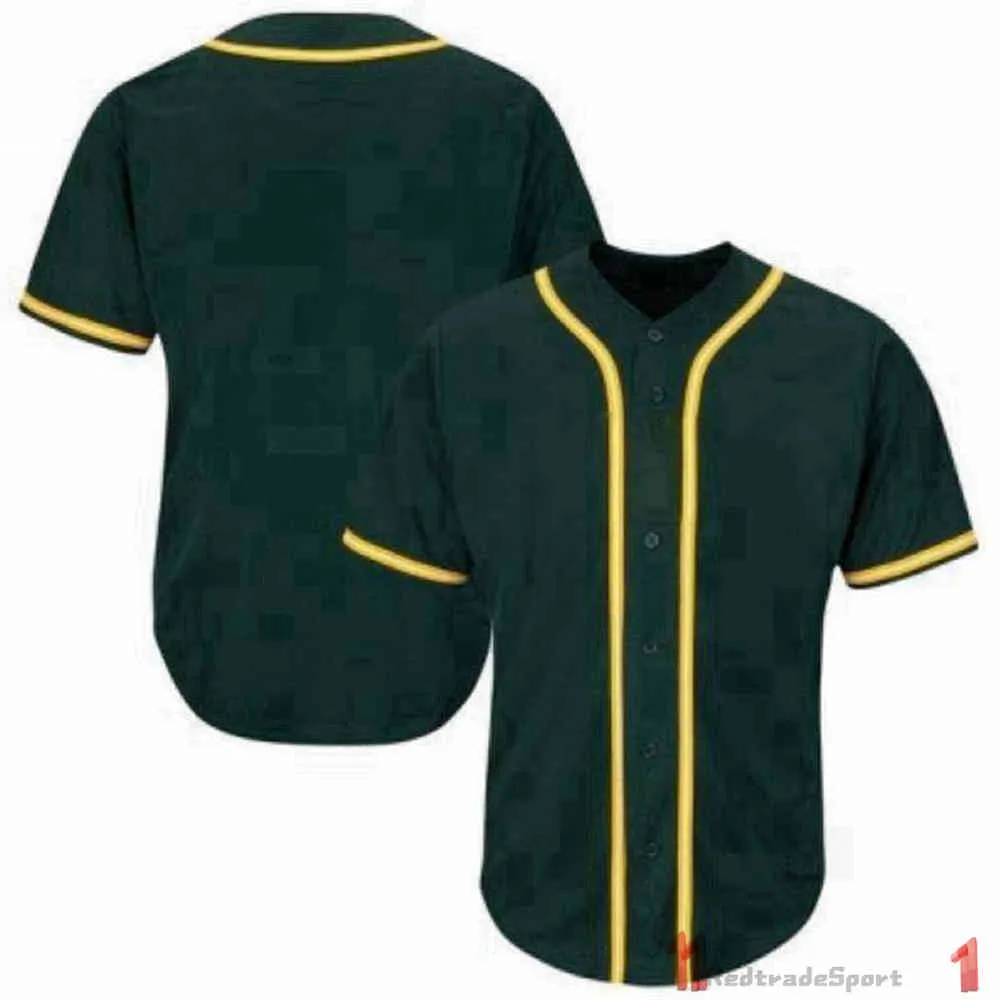 Personalizar jerseys de beisebol vintage logotipo em branco Número de nome de nome verde azul creme verde preto branco homens vermelhos miúdos juventude s-xxxl 1xl1c5y5u