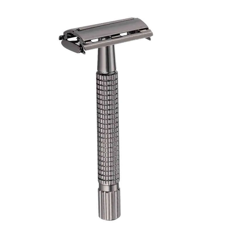 Butterfly Double Edge Safety Metal Classic Manual Single Blade Razor voor mannen Dames Wet Shave