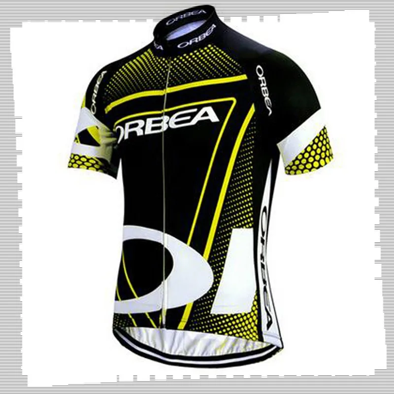 Pro Team ORBEA Maillot De Cyclisme Hommes D'été À Séchage Rapide Vtt Chemise Sport Uniforme Route Vélo Tops Racing Vêtements Sportswear De Plein Air Y210413108