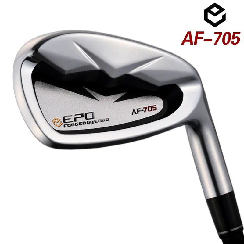 Homens com destros de golfe com destaque AF-705 Irons Set 5-9 P A Iron Club R/S Flex Stee ou Grafite Shaft