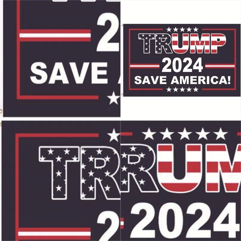 Kleurrijke campagne voor de VS Presidentiële vlag 2024 Trump Design Diversity Verkiezing Vlaggen Banners Neem Amerika terug 90 * 150cm 5kk Y2