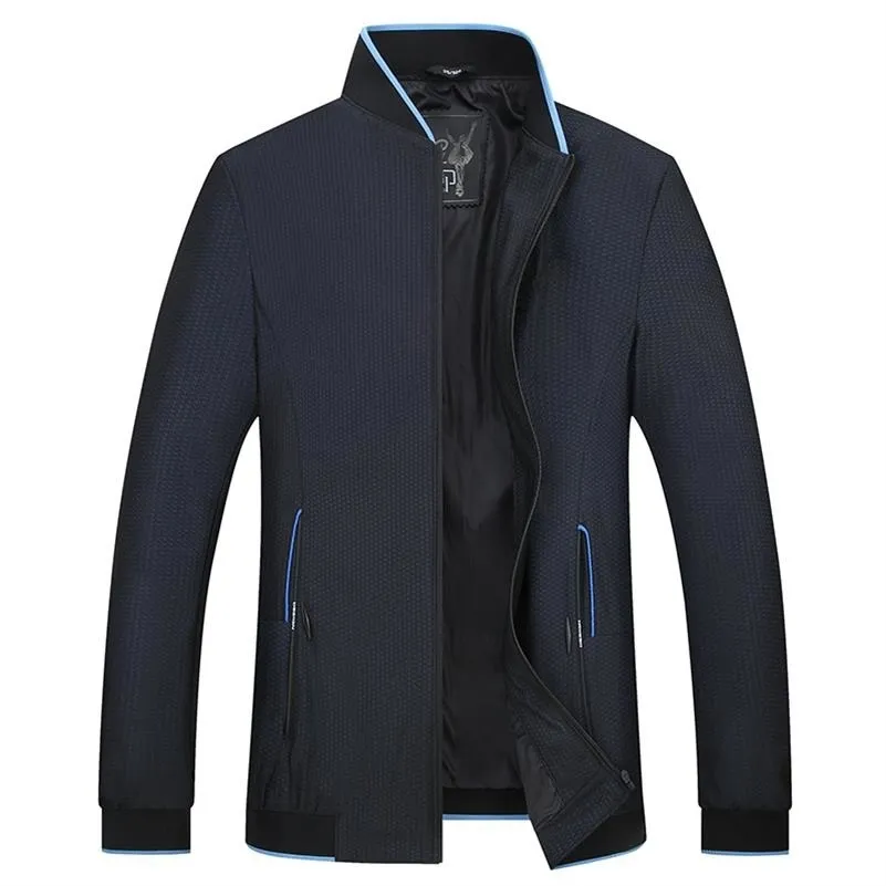 Storstorlekskläder 5XL 8XL 7XL 6XL Höst klä kostym Jacka Fashion Coats Male Windbreaker Casual Oversize Jacket Mäns Classic 210518
