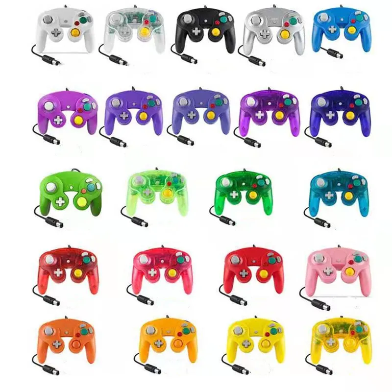 Wired Controller for GameCube Switch Classic Game NGC Controllers Wii Nintendo Super Smash Bros Ultimate With Turbo Funktion DHL Fast