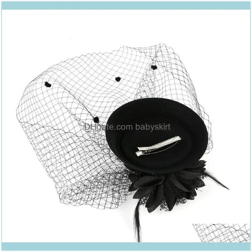 Accessories Fascinators Hats Pillbox Hat Cocktail Party Headwear For Girls And Women Design Selling1