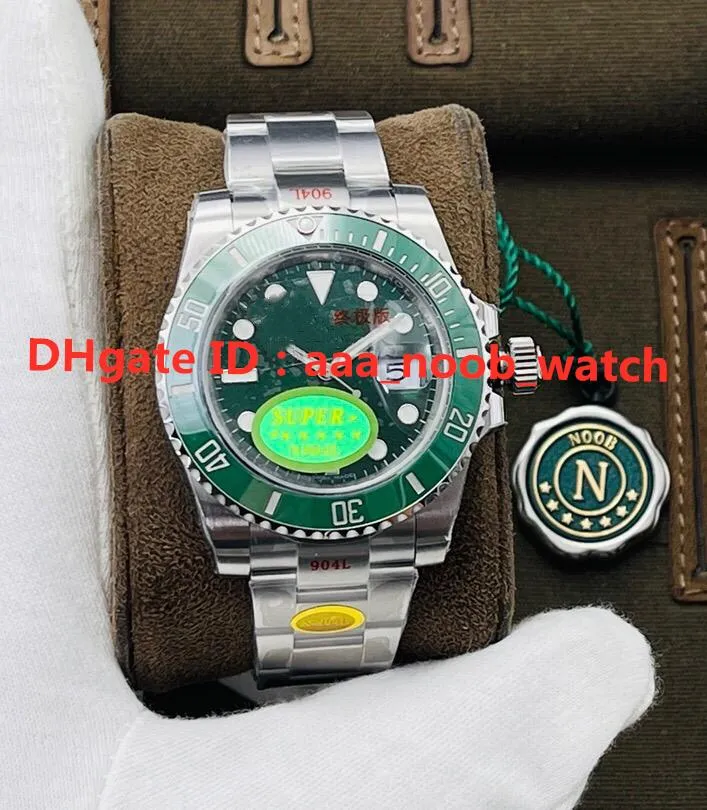 N-V12 Mens Watch 40mm قطر 2836/3135 حركة 904L من الفولاذ الخزفي المود