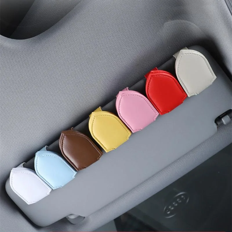 Car Glasses Sunglasses Holder Storage Clip Organize Interior Decor