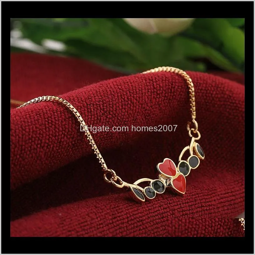 sale cute heart shape children necklaces baby kids pendant necklace chain gold-color shipping n7-n18k-62
