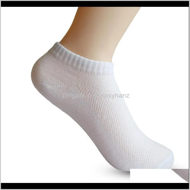 20pcs=10pairs womens socks summer solid mesh ankle socks black white gray breathable thin low cut boat calcetines meais