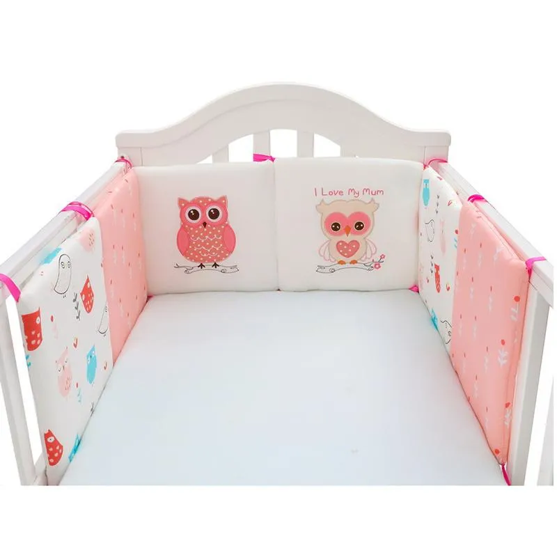 Bedding Sets 6 Pcs/Set Cot Bumper 30cm*30cm Baby Bed Braid Head Protector In The Born Crib Protective Soft Barrier