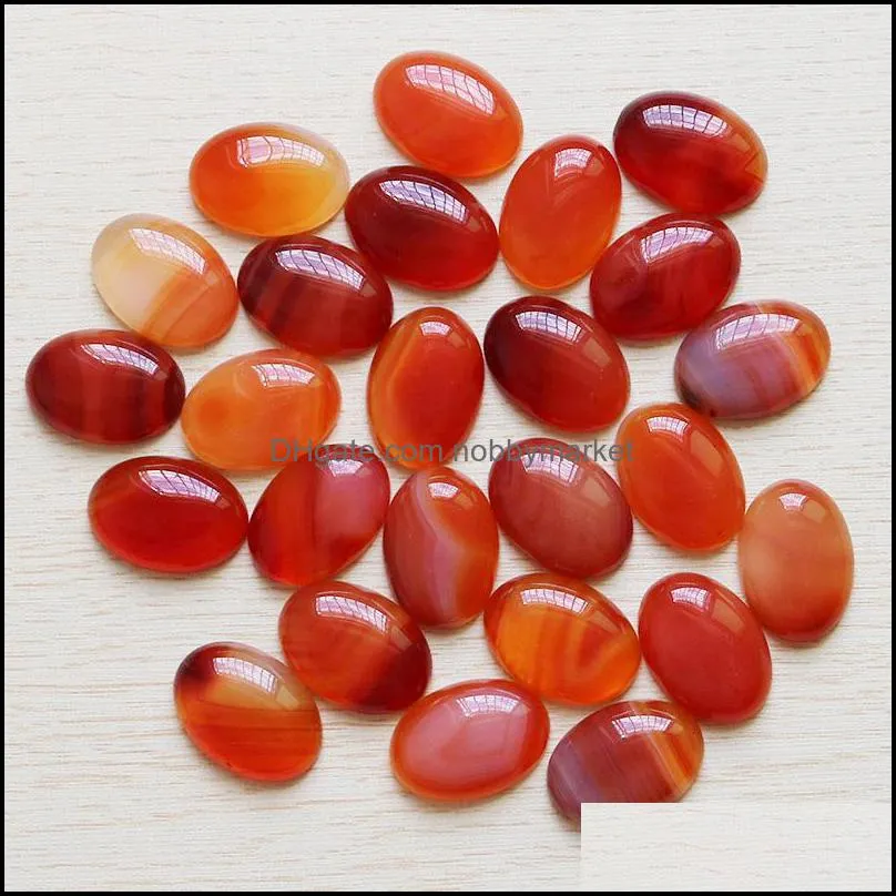 Wholesale 18mm*25mm High Quality Natural stone Oval CAB CABOCHON Teardrop Beads DIY Jewelry making ring Free shipping