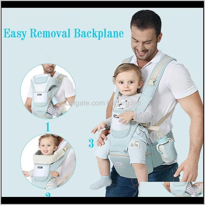 baby carrier waist stool newborn walkers cotton mesh summer autumn backpack hipseat travel front facing pouch wrap kangaroo 2019