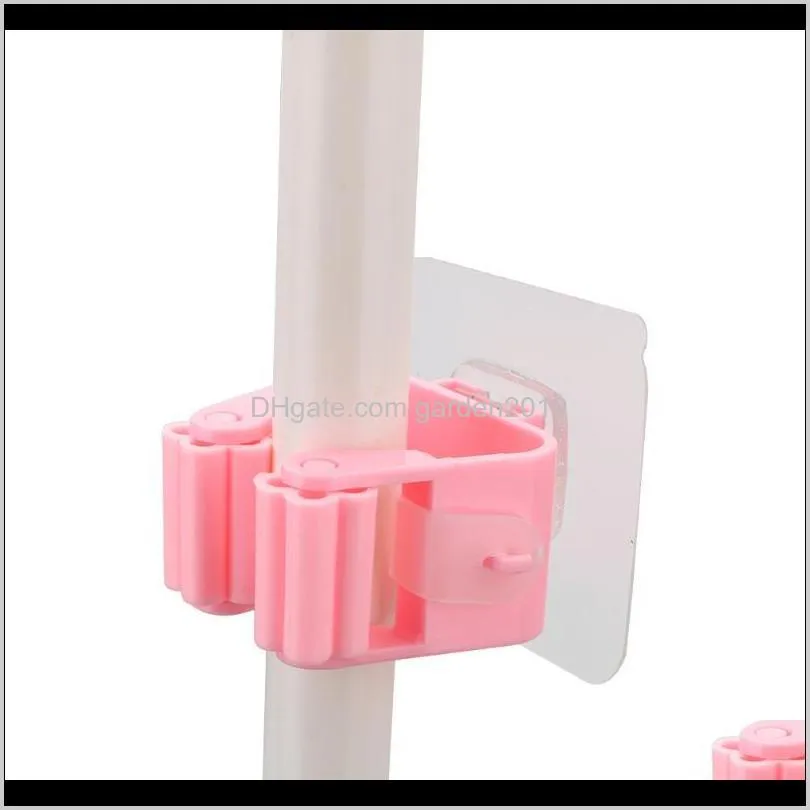 seamless stick mop rack towel rce spoon hook powerful magic sucker home organization broom holder adhesive wall mounted hooks & rails