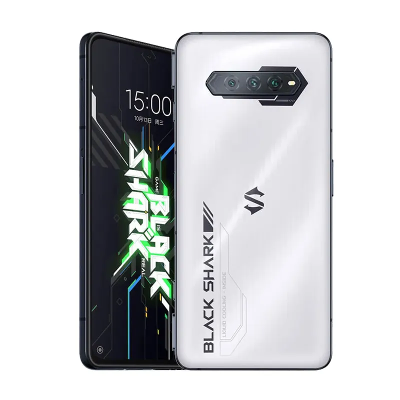 Oryginalny Xiaomi Black Shark 4s 5g Gaming telefonu komórkowego 12 GB RAM 128GB 256GB ROM Snapdragon 870 Android 6.67 "Pełny ekran 48.0mp HDR NFC ID Facet Finger Pinchent Inteligentny telefon komórkowy