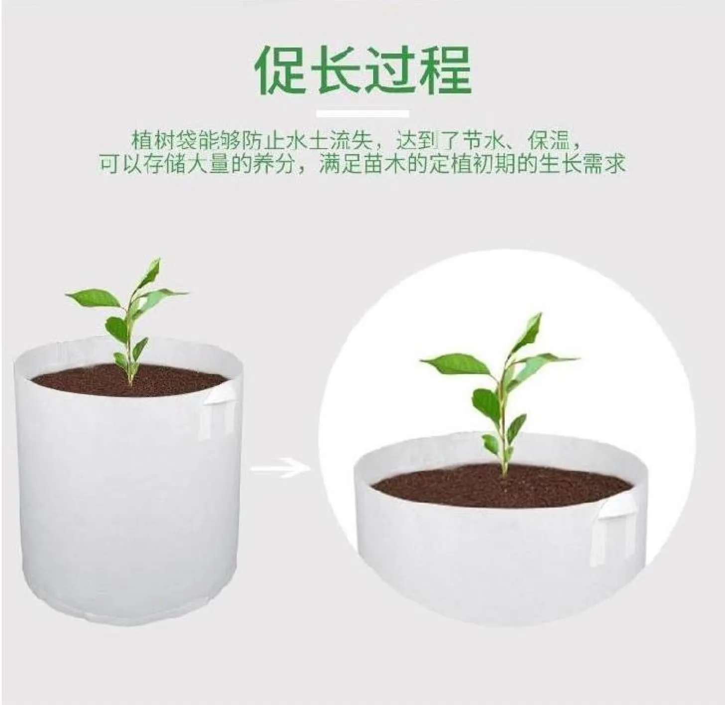 Planters Supplies Patio, Lawn Home & Drop Delivery 2021 Non Woven Tree Fabric Pots Grow Bag With Handle Root Container Plants Pouch