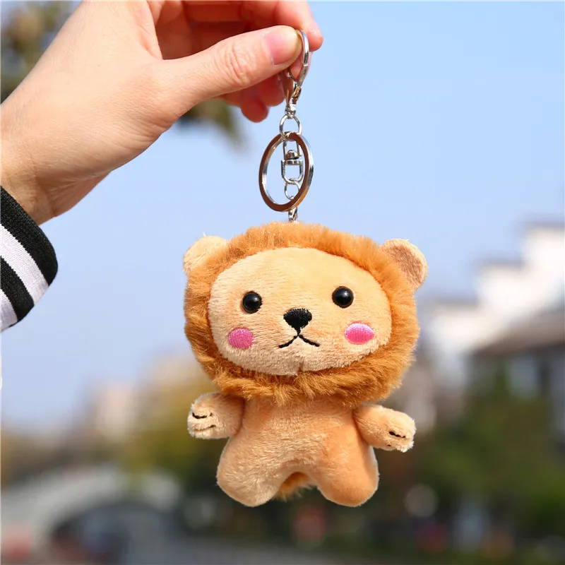 Porte-Clés Peluche Lion 10 cm