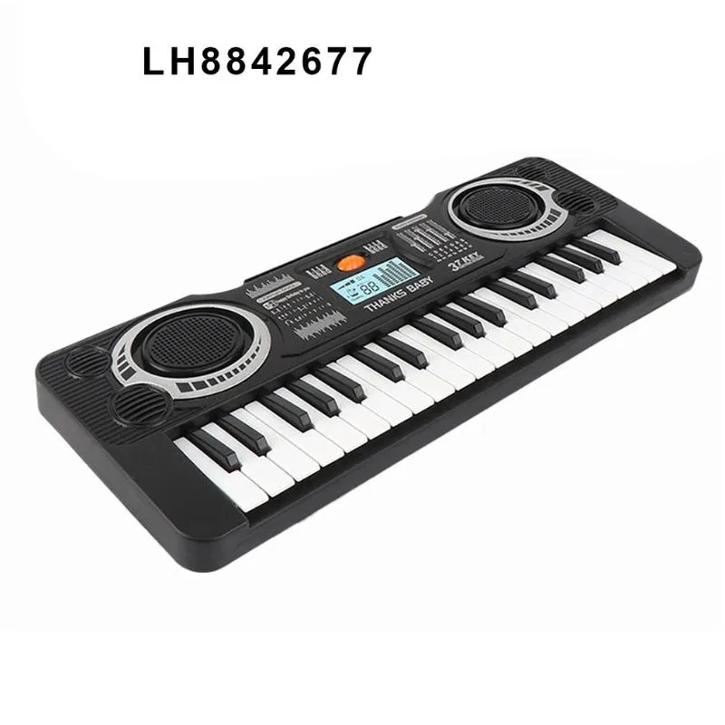 Key Baby Pianoforte Tastiera per bambini Strumento musicale elettrico Giocattolo Bomboniera elettronica a 37 tasti