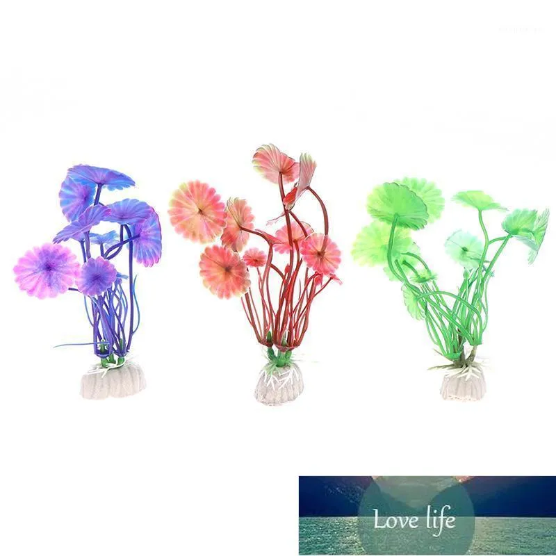 Decorations Aquarium Decorative Simulation Artificial Daffodil Plant Environmental Protection Materials Accessories Factory price expert design Quality