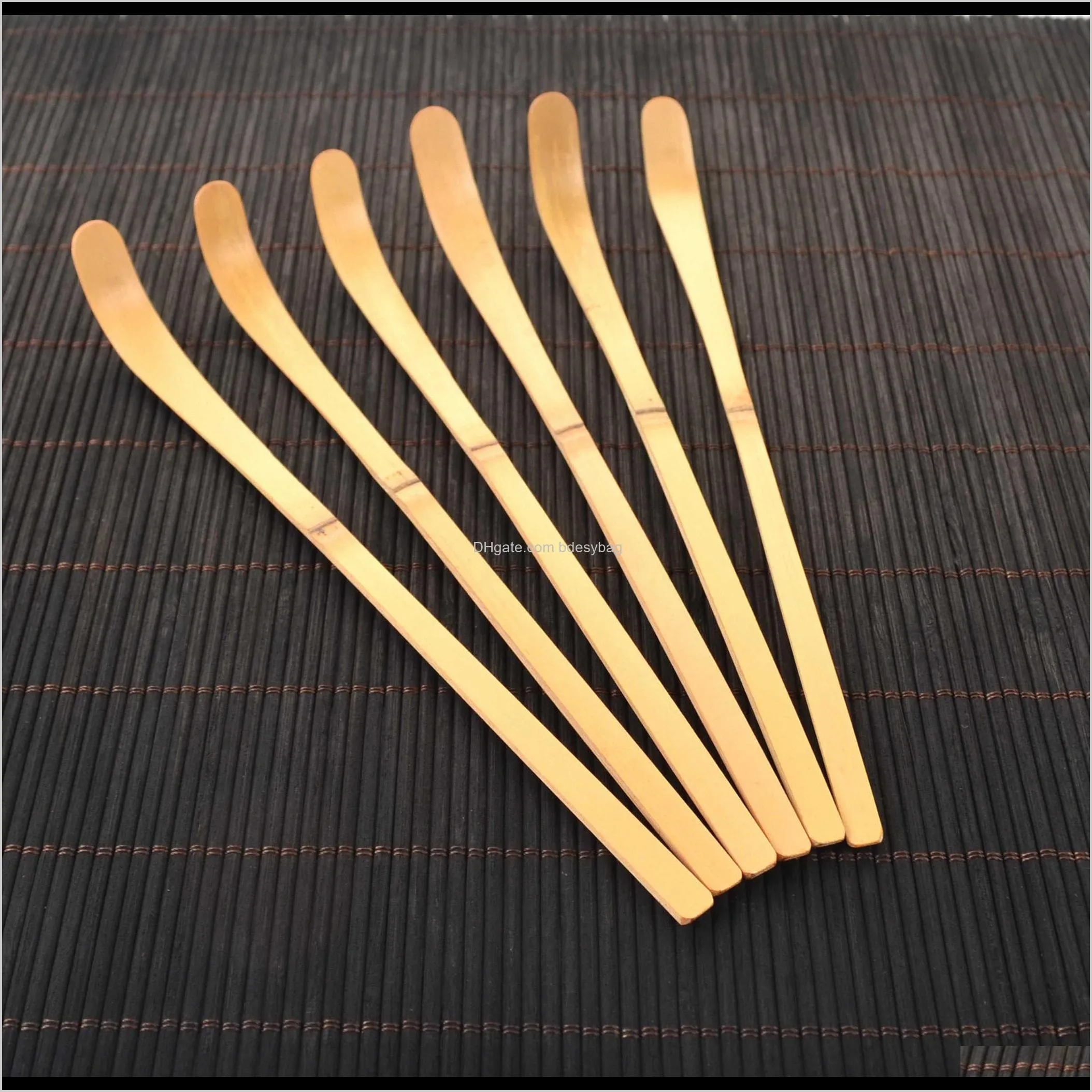 1x natural bamboo chashaku matcha bamboo tea spoon ceremony tool accessory 18cm tea scoops