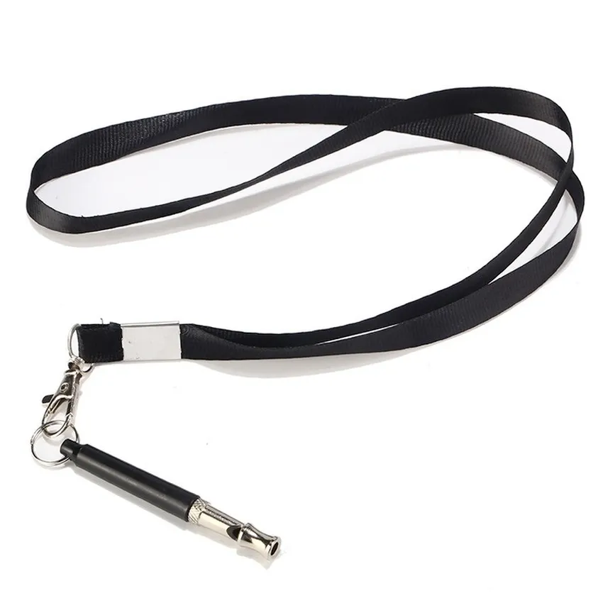 Ultrasonic Dog Training Whistle med Lanyard Pet Dogs Supplies