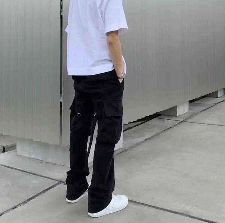 VUJADE Black Cargo Pants M Vuja De Studio Black Cargo Pants 2.0
