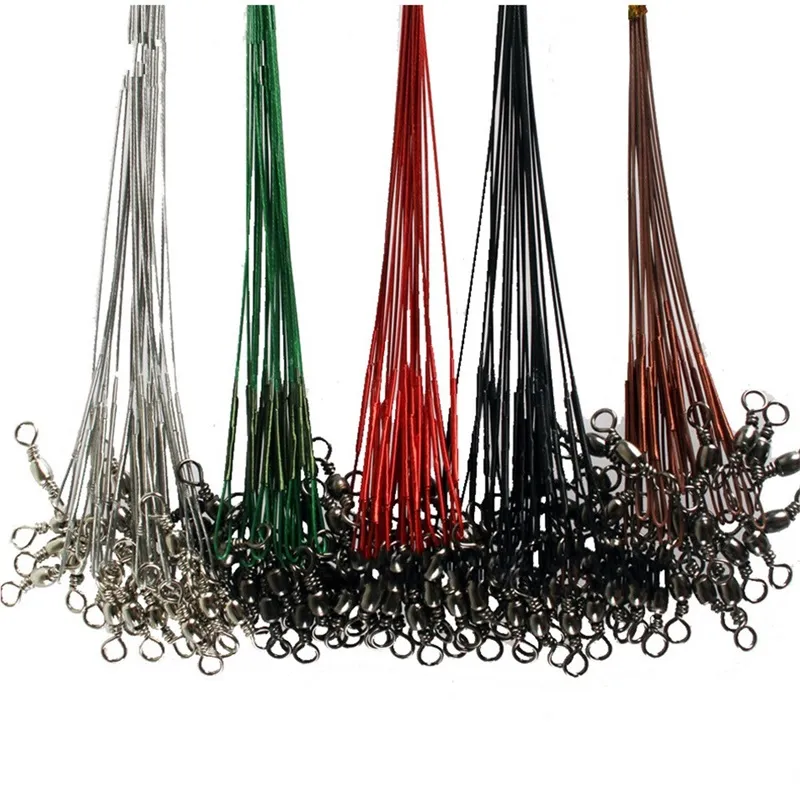 Stainless Steel Fishing Wire Anti Bite Braided Trace Spinning Leader Rigs  10CM 28CM Lengths 517 Z2 Fishing Line Accessories From Loungersofa, $1.97