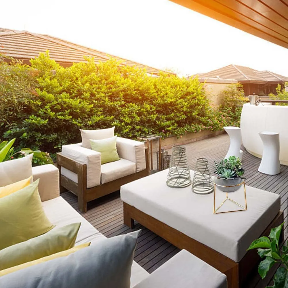 Support Vertical Pour Pots De Fleurs De Balcon Avec Cadre En