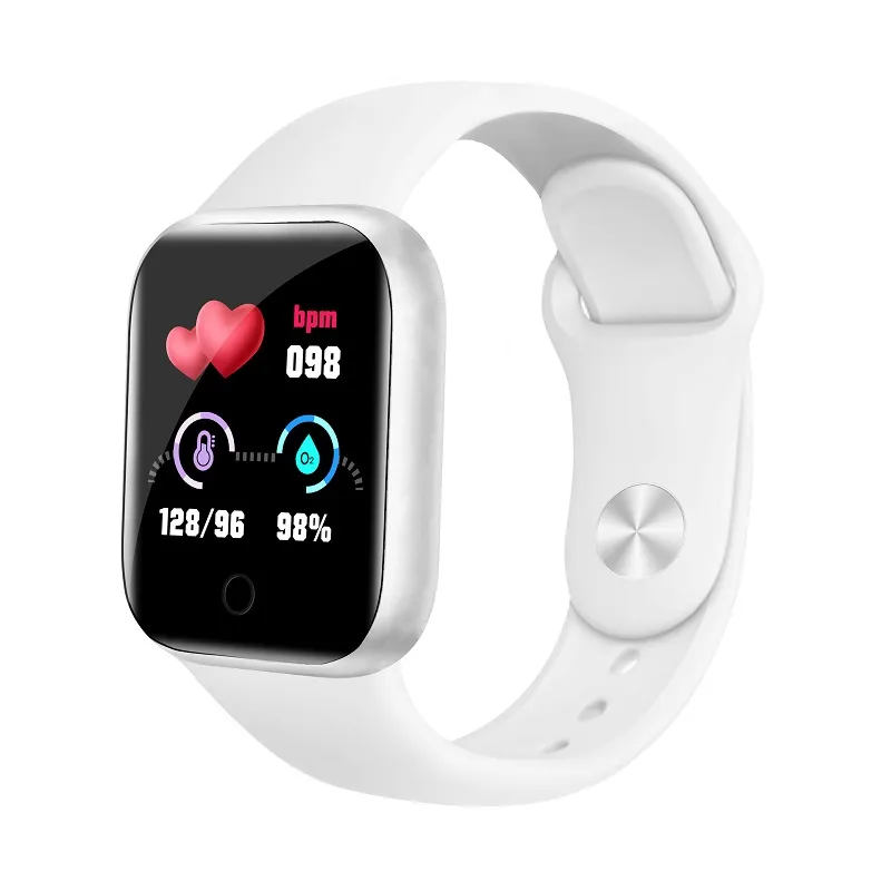 NEW Y68 smart watch D20 Bluetooth heart rate exercise pedometer call information reminder