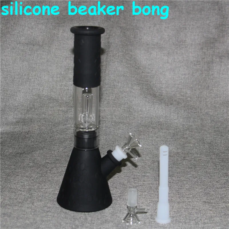 narguilés Bong avec bol en verre Reclaimer Épais Heady Recycler Bongs Beaker Water Pipes