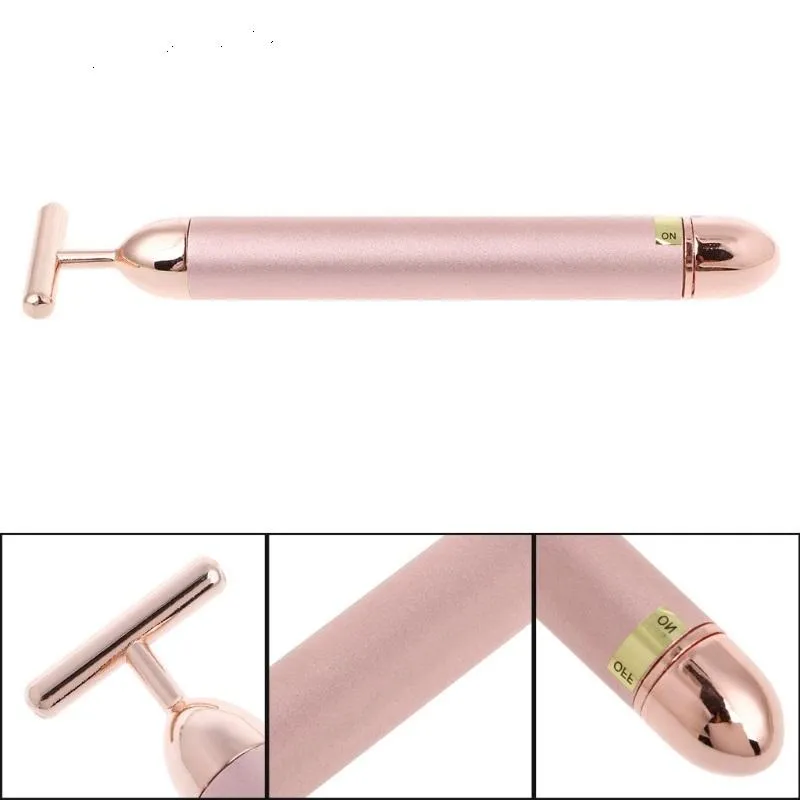 vibrating jade facial massager SKN The Vibrating Jade Roller Kit main image 1