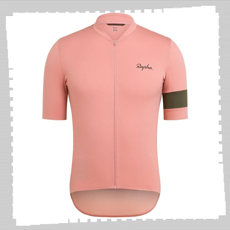 Pro Team Rapha Велоспорт Джерси Мужская Летняя Быстрая Сухая Спортивная Униформа Горный Велосипед Рубашки Дорожные Велосипеды Гонки Гоночная Одежда Открытый Спортивный ОСНатор Y21041294