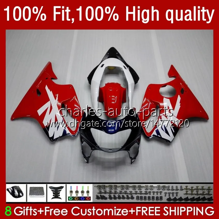 Spritzgusskörper für HONDA CBR 600F4i 600CC 600 F4i FS CC F4 i 04-07 55No.88 CBR600F4i CBR600FS 2004 2005 2006 2007 CBR600 F4i 04 05 06 07 OEM-Verkleidungsset, fabrikrot