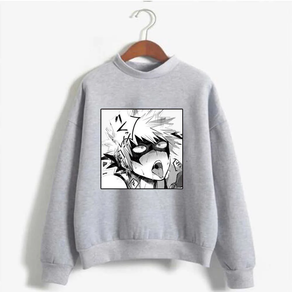 Anime My Hero Academia Bakugou Katsuki Hoodies Mode Mannen Dames Sweatshirts Casual Hooded Harajuku Nieuwe Sport Hoodie Y0804