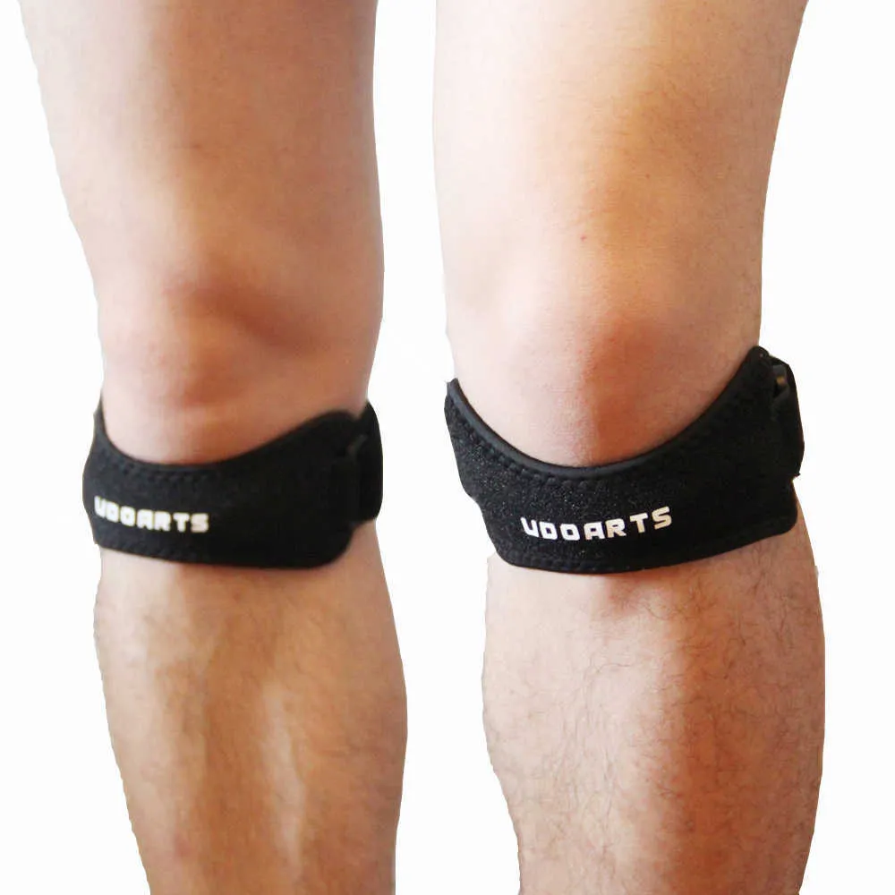 Udoarts Strap Set( 2 Jumper's Knee Straps + 2 Wristbands ) Q0913
