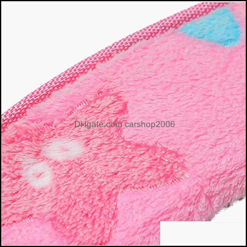 Pedestal Pan Flannel Cushion Pads Winter Warmer Soft Toilet Seat Cover Use In O-shaped Flush Comfortable Toilet Bathroom Products