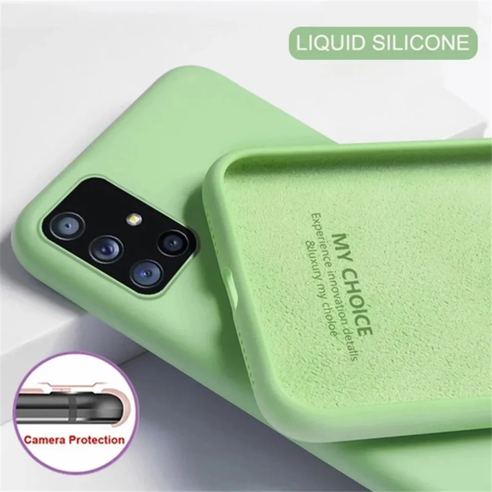 Nuovi casi di silicone liquido originale per OnePlus 9 Pro Protezione per fotocamera Protezione per fotocamera per OnePlus 8 Pro Anti-Autunno