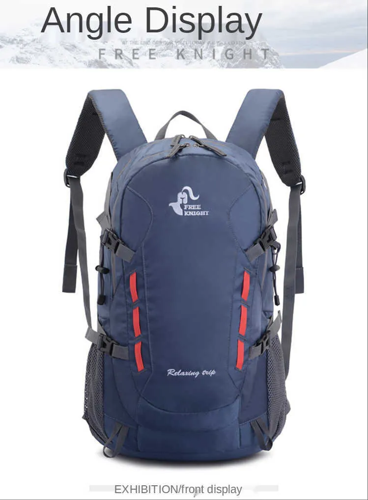 Nieuwe 40L Light Weight Outdoor Reizen Camping Rugzak Wandeltas