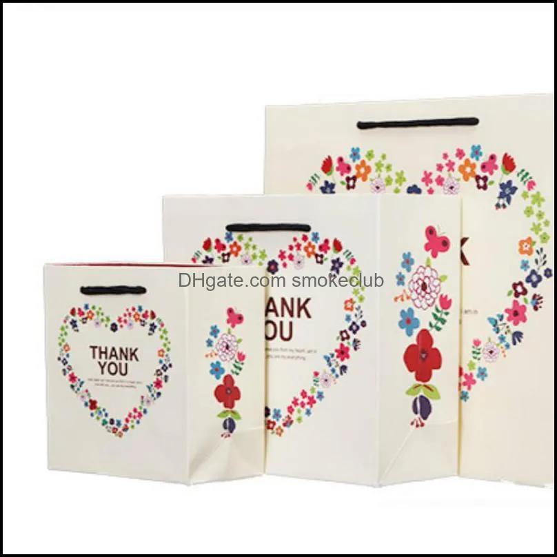 Gift Wrap 5pcs Bag Birthday Party Favors Wedding Thank You Package Packing Flower Packaging Bags