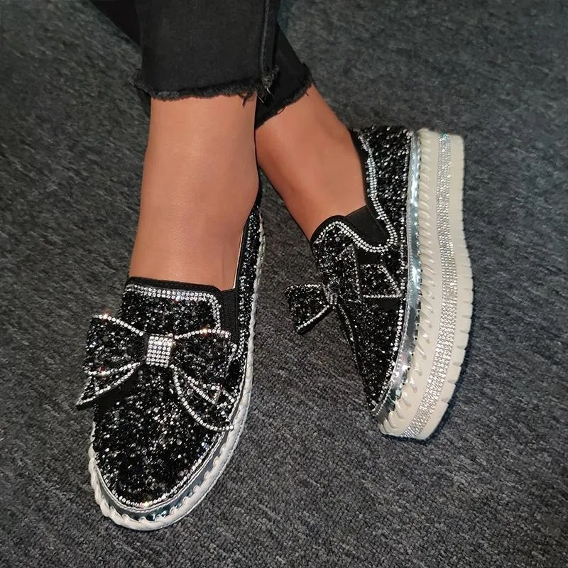 Rhinestone hotsell loafers womens