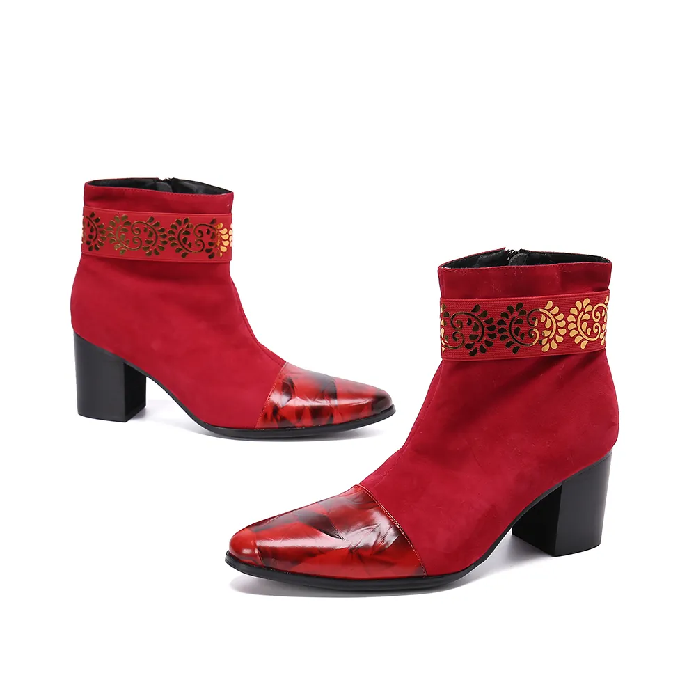 Ambrogio Bespoke Men's Shoes Black Patent Leather Belgravia High-Heel –  AmbrogioShoes