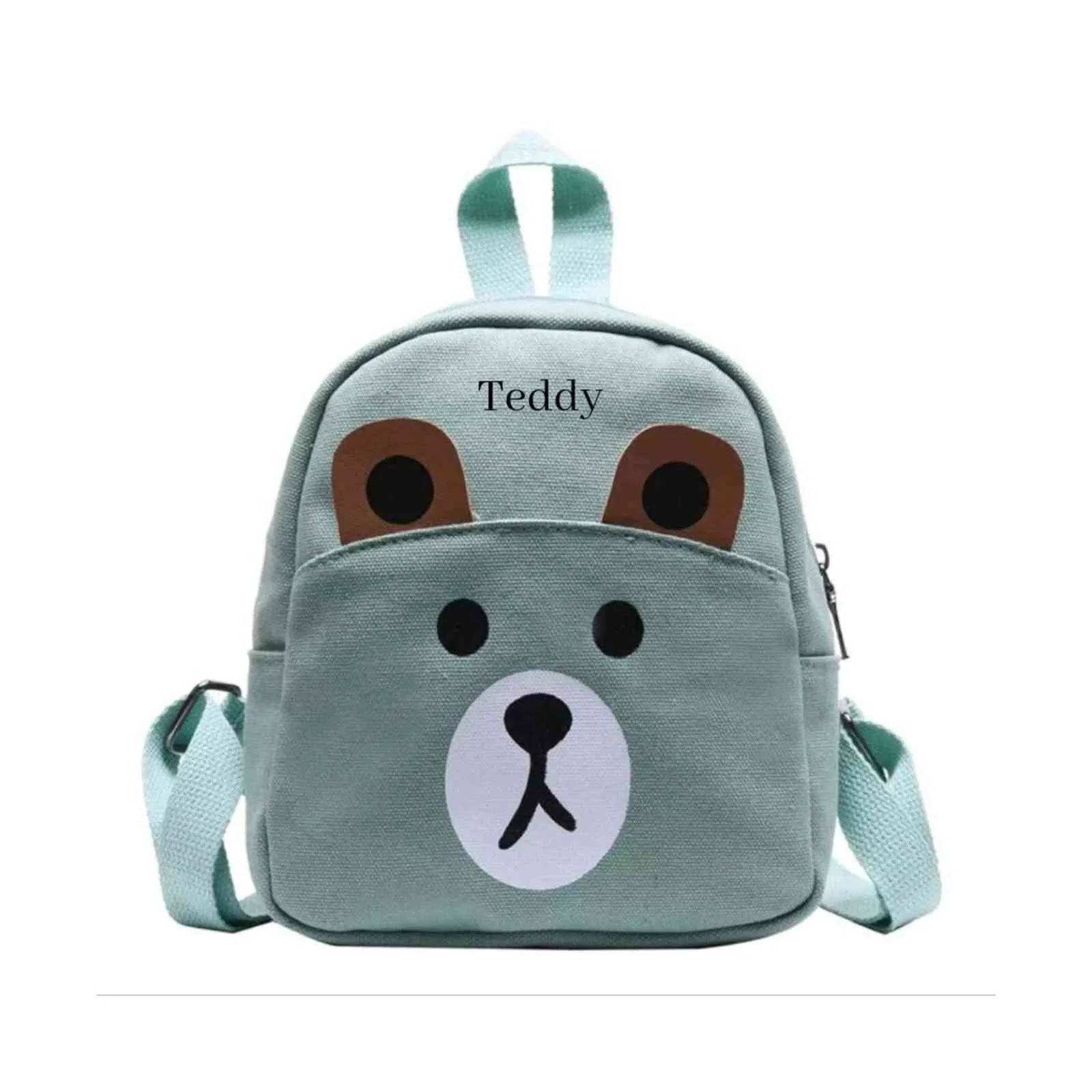 Gepersonaliseerde naam Bear Rugzak met elke naam Peuter Schooltas Custom Children Travel Shopping Rucksacks Bear Schoudertassen Y1105