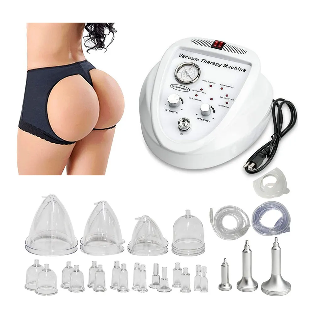 Body Shaping Cupping Massager Vacuum Breast Butt Enlargement Enhancement Massage Skin Rejuvenation Spa Machine Cup Therapy