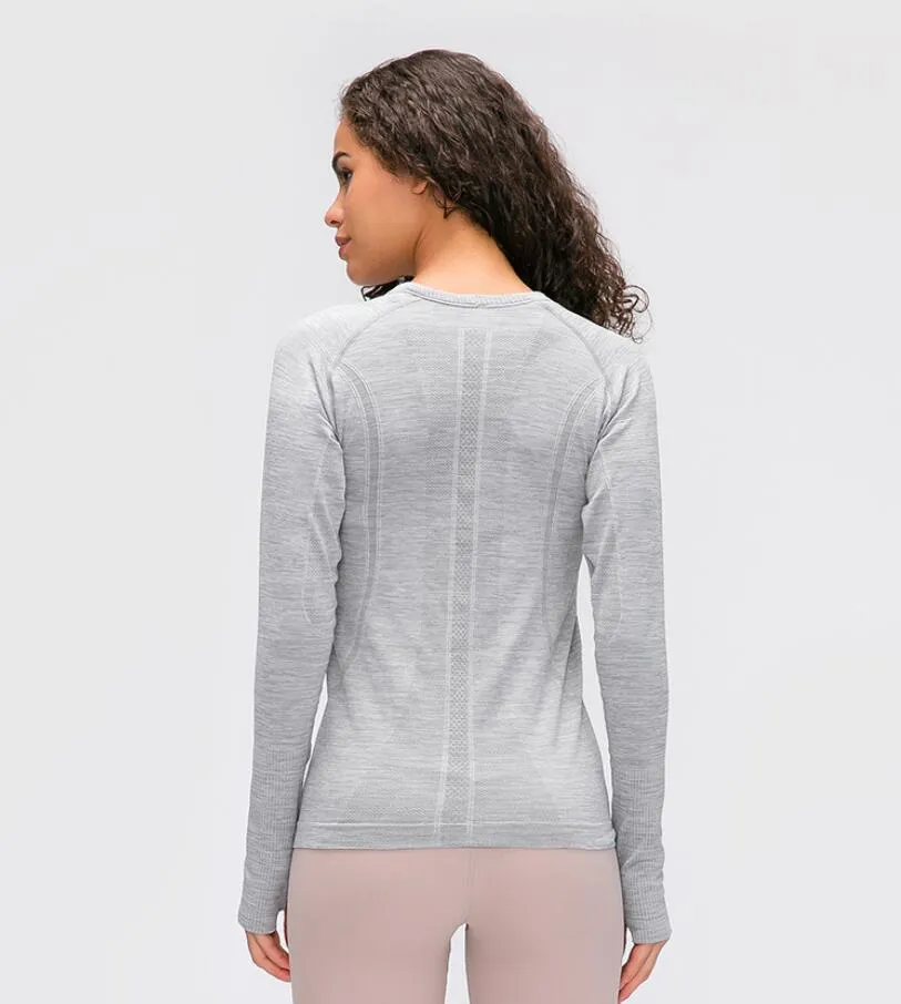 Lu 83 Swiftly Tech Pima Cotton T Shirts For Women Long Sleeve