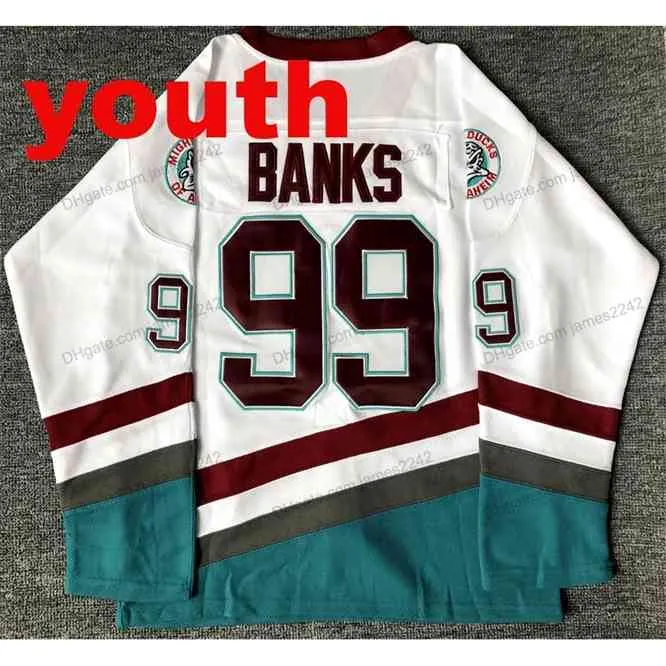 Mighty ducks movie jersey white shop