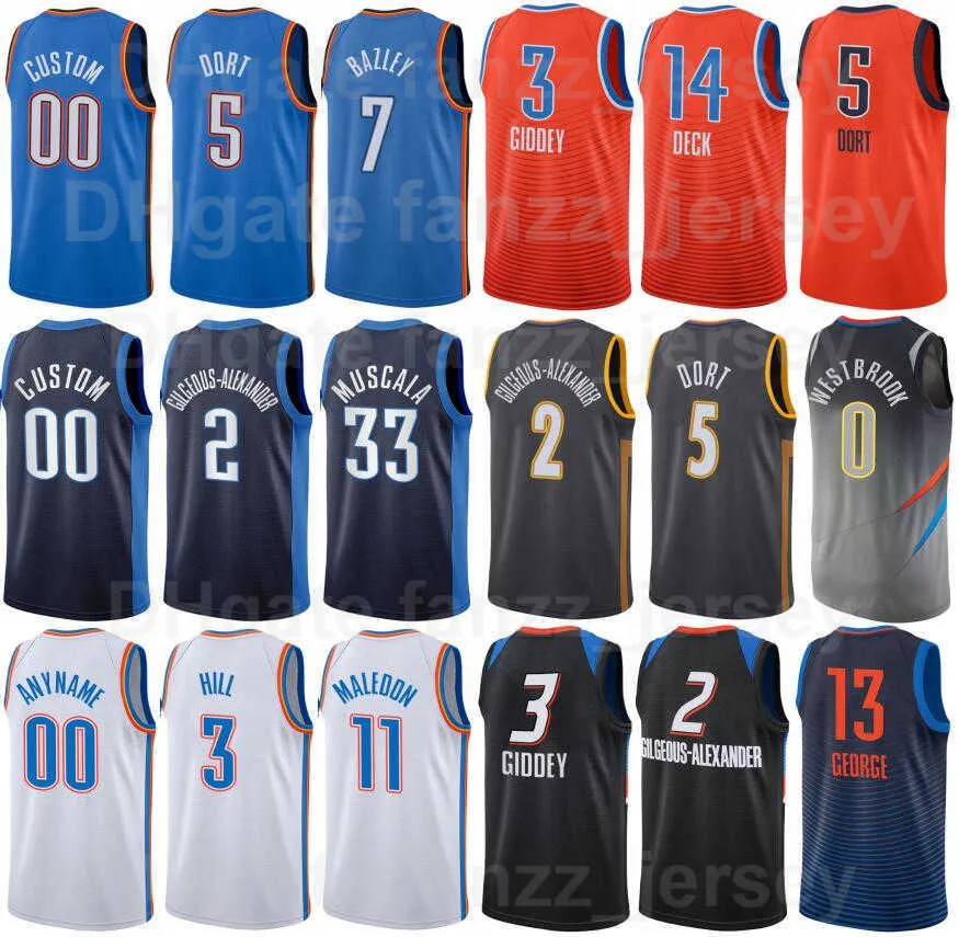 Drukowana Koszykówka Kenrich Williams Jersey 34 Tre Mann 23 Aaron Wiggins 21 Derrick Favors 15 Isaiah Roby 22 Ty Jerome 16 Pomarańczowy Blue Man Woman Youth Team Colors