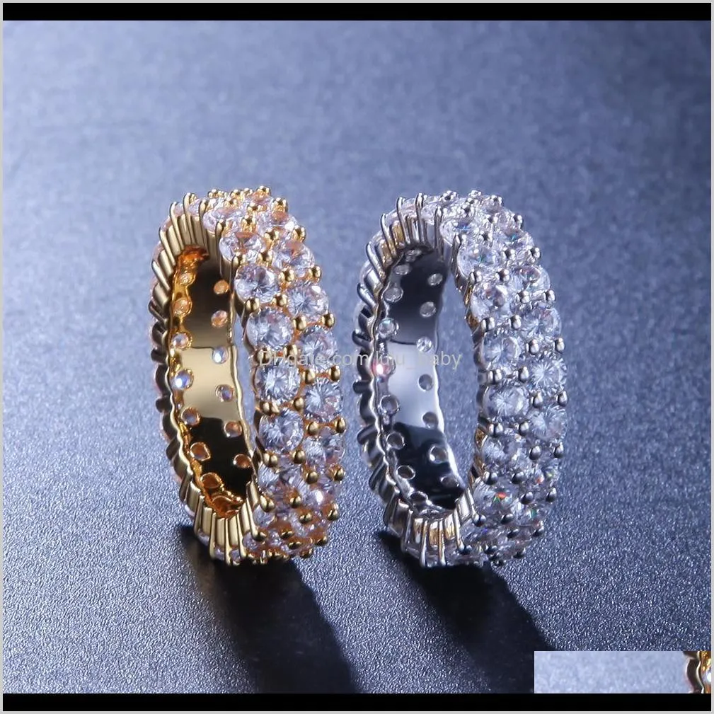 engagement rings for women men hip hop jewelry diamond ring luxury designer love wedding ring rapper hiphop iced out tennis accessories