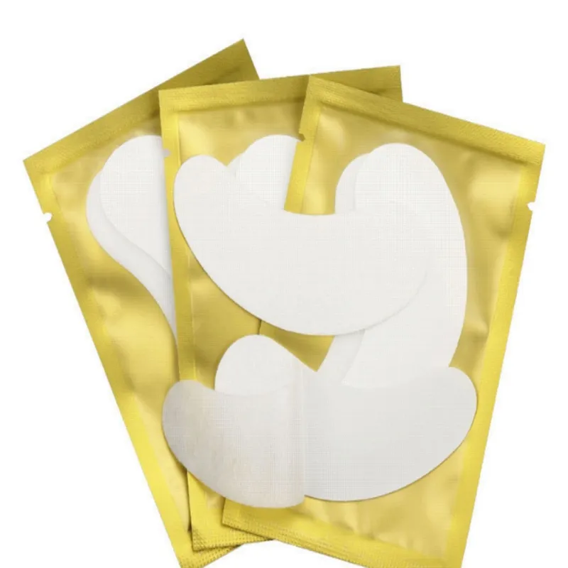 Ciglia Eye Gel Patch di carta Ciglia Estensioni sotto le punte Adesivo Strumenti per il trucco Idrogel Umidità Occhi Maschera Patches Pads