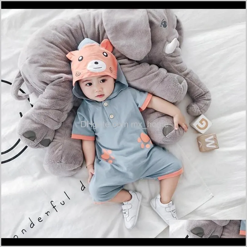 new 2021 newborn boy summer outfits overalls for baby boy`s child clothes 1st birthday pajamas jumpsuit 3o4d