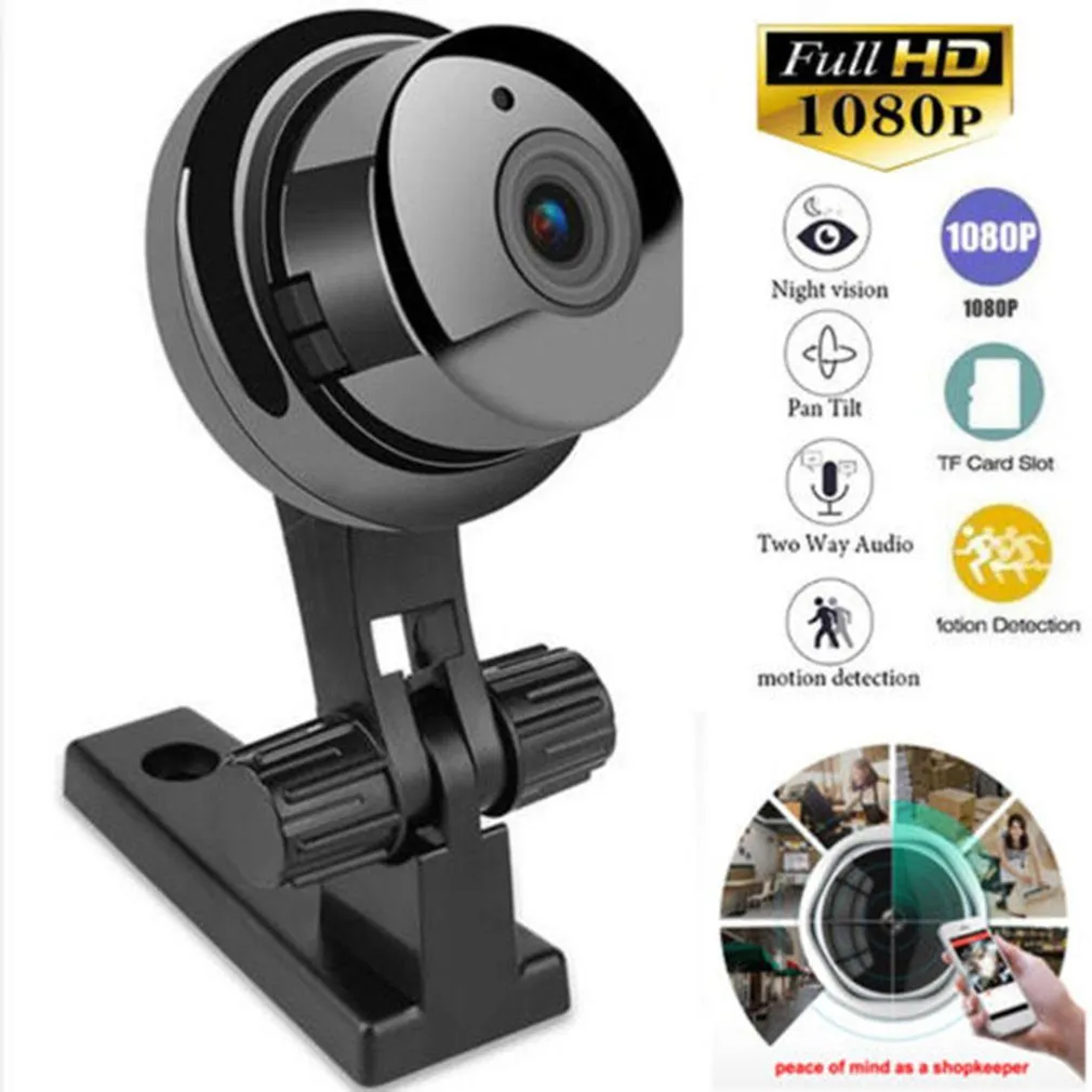 Hot V380 Draadloze Mini Wifi IP Camera HD 1080P Smart Home Security Camera Night Vision Network HD Smart Wireless Camera