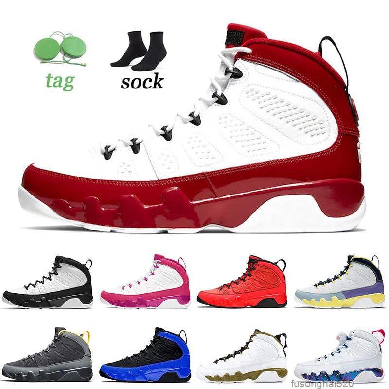 Gym Red Jumpman 9 9s IX Basketball Shoes University Blue Mens Womens