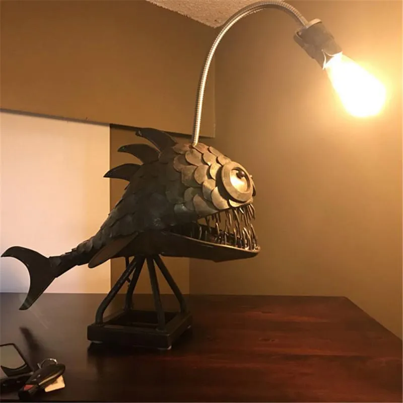Fish led lamp new arrivals